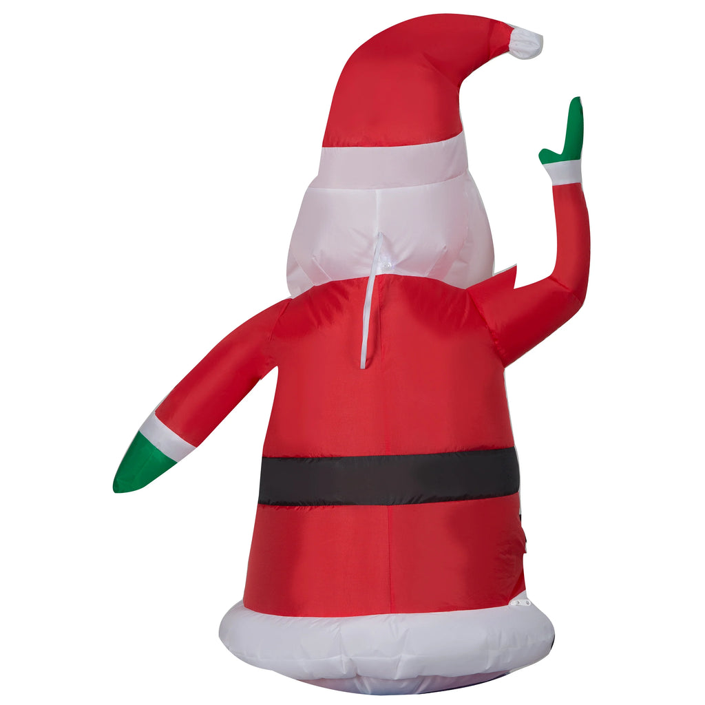 Airblown Inflatables Christmas Santa Car Buddy J362