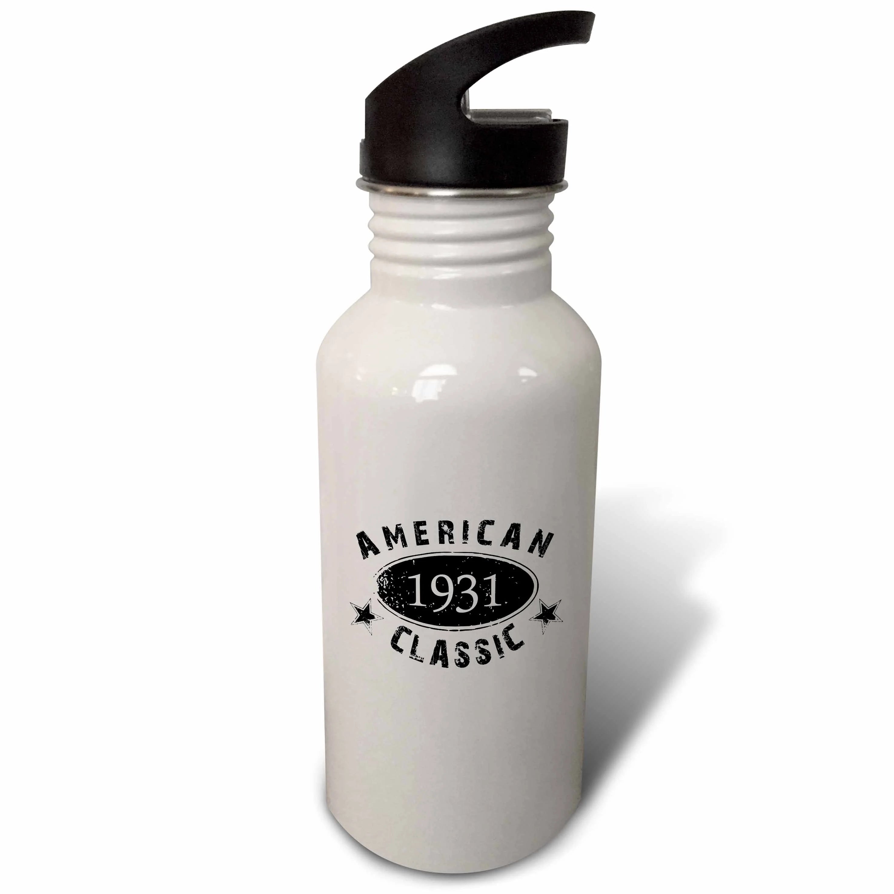 21 oz Black Sports Water Bottle X255