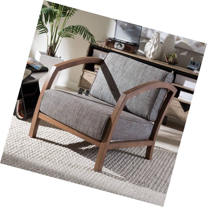 Brown Modern Accent Chair Y6146
