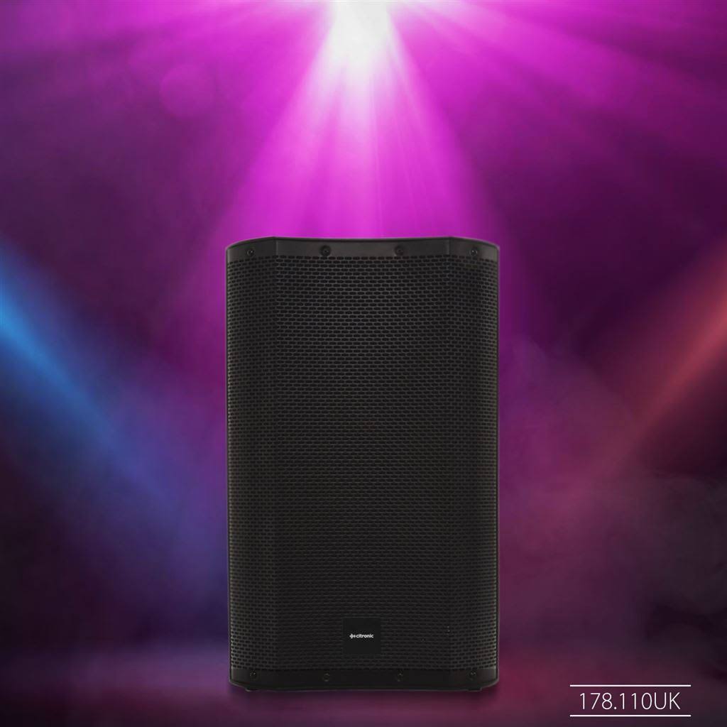 Active PA Speaker with Bluetooth, DSP, USB and SD P53169