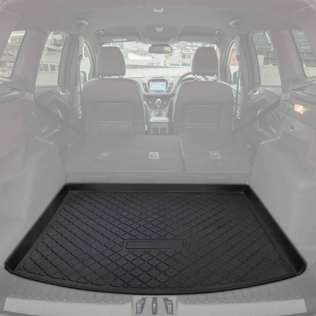 Black Heavy Duty Waterproof Trunk Cargo Liner Mat P3013