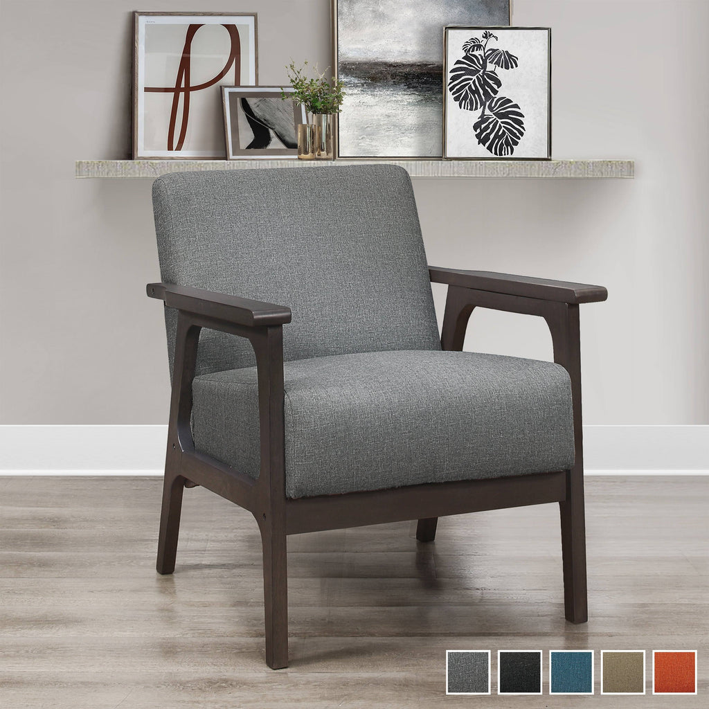 Dark Grey Accent Chair Y84839