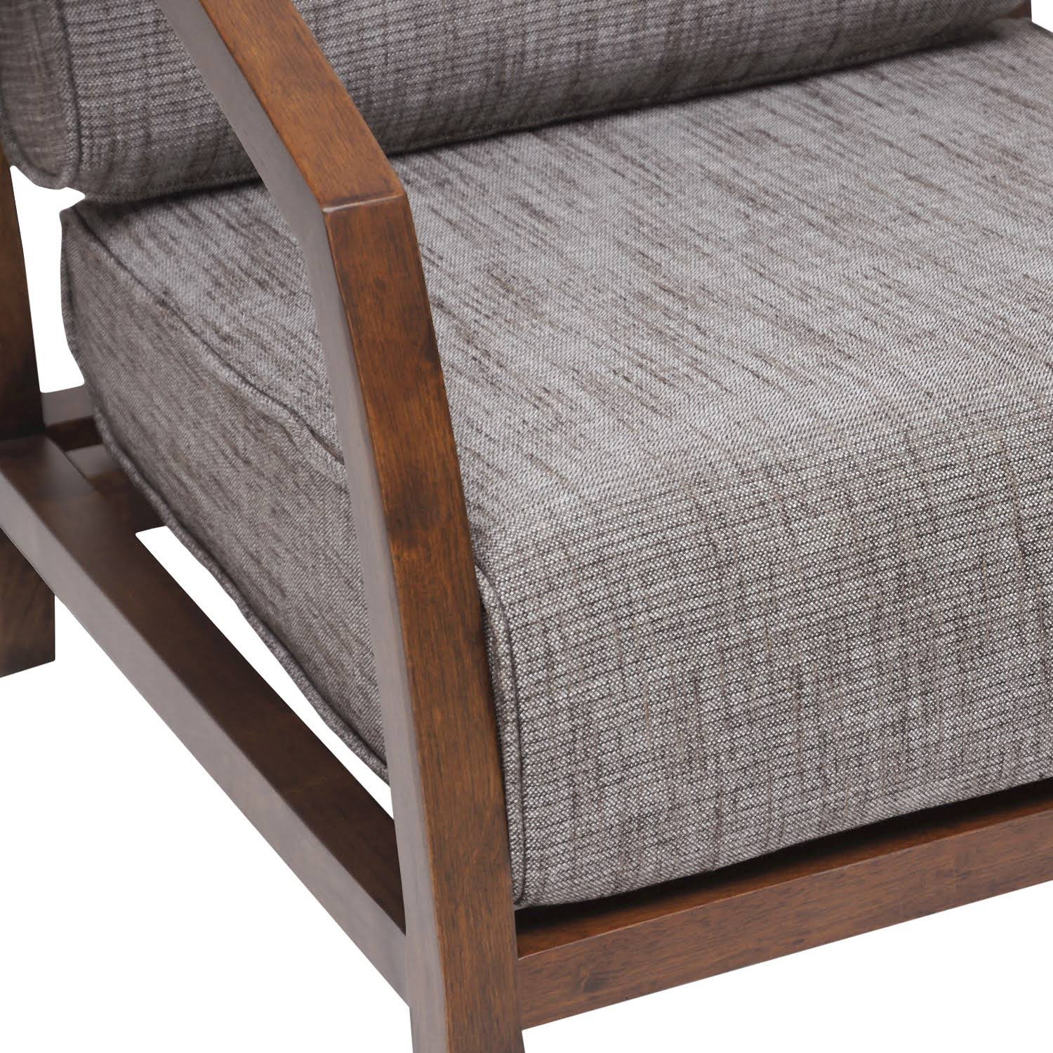 Brown Modern Accent Chair Y6146