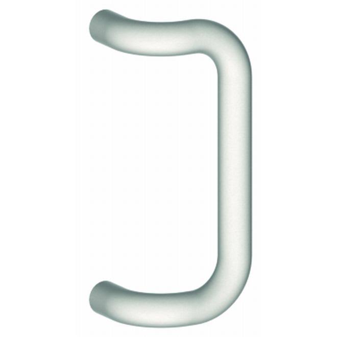 Satin Brass Round Offset Door Pull L913894
