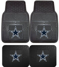 4 Piece Heavy Duty Vinyl Car Mats U114