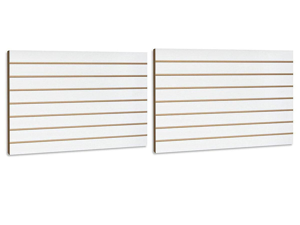 White Slatwall Easy Panel (2-Piece per Box) J5073