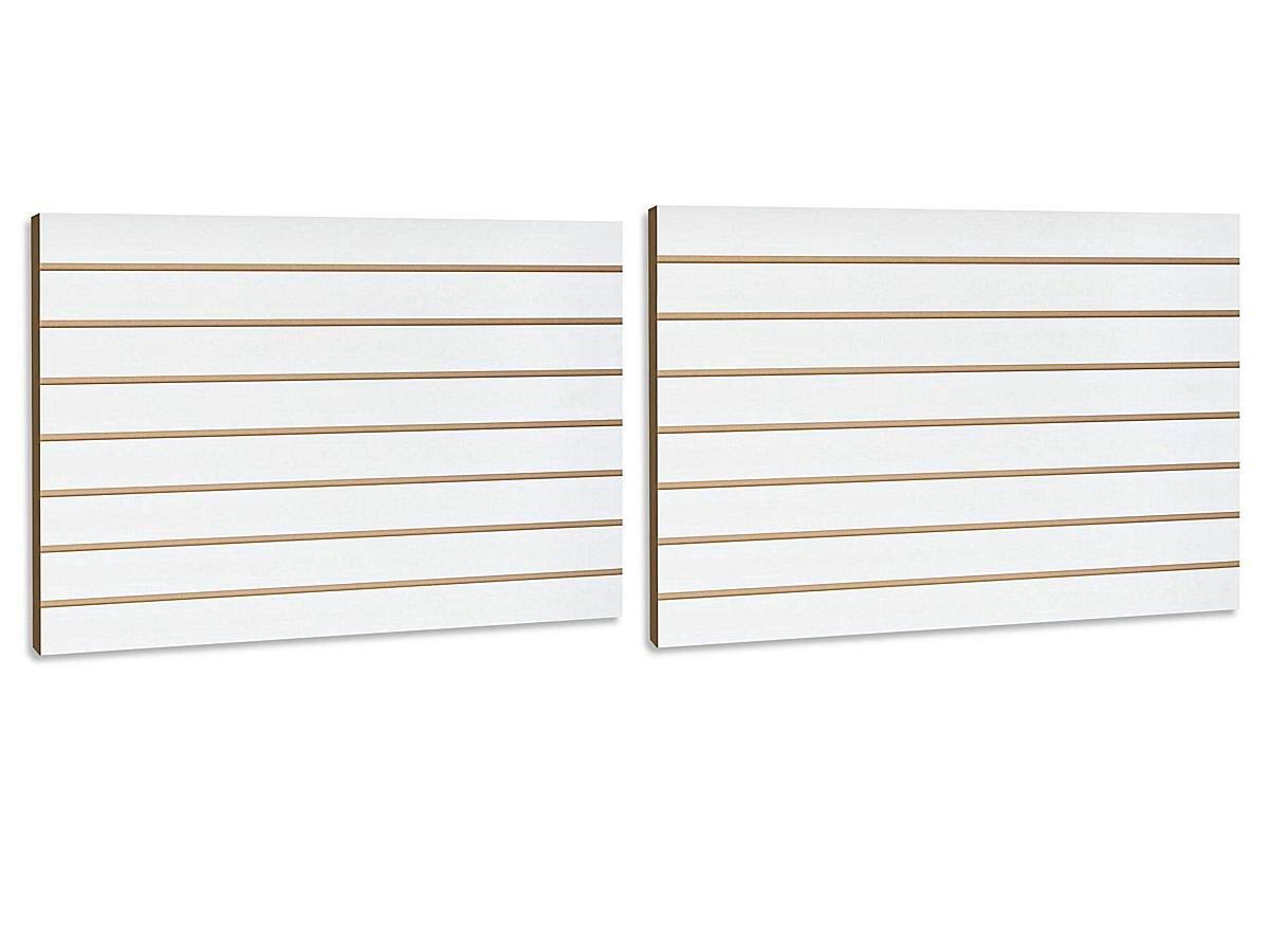 White Slatwall Easy Panel (2-Piece per Box) J5073