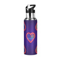 Stainless Steel Insulated Water Bottle with Straw Lid X71370