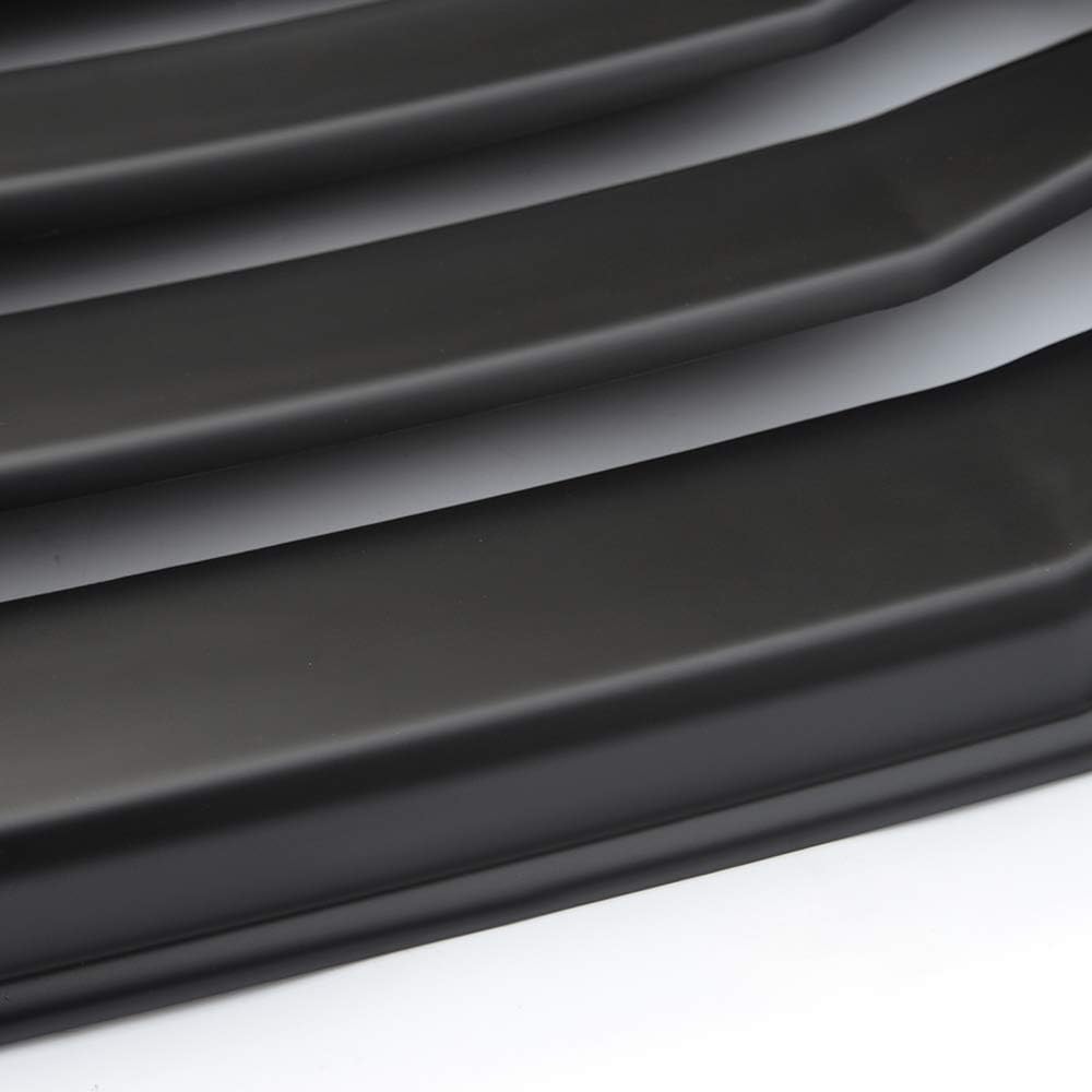 Matte Black Rear Window Louvers for Chevy Camaro T6898