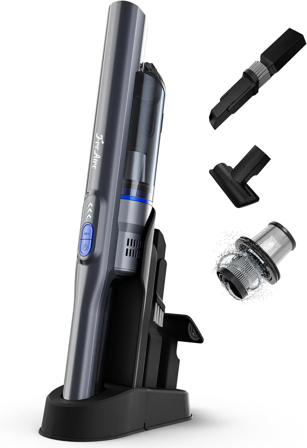 Handheld Vacuum Cordless, 20KPa, 35 Mins Runtime with Fast Charging Dock, One-Touch Empty A900993
