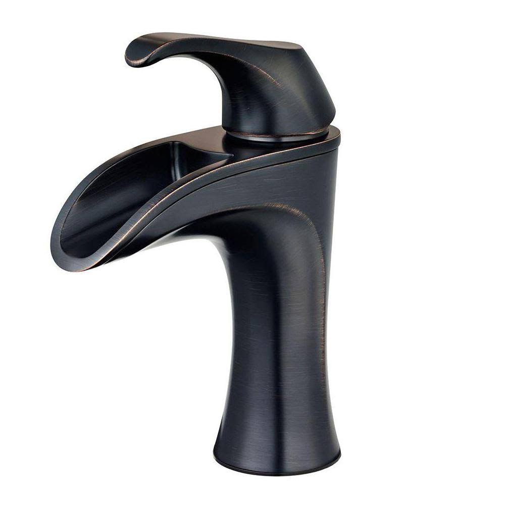 Brea 4 in. Centerset Single-Handle Bathroom Faucet in Tuscan Bronze E185901