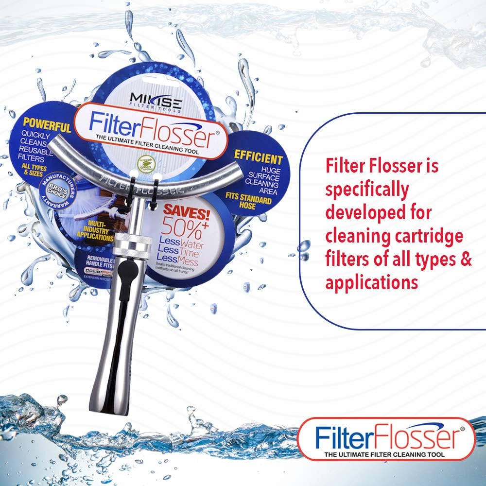 2 Pack Pool & Spa Cartridge Filter Cleaning Tool I991