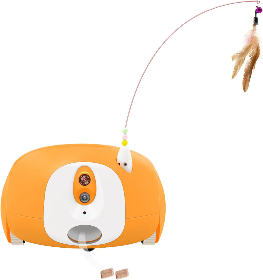 1080P HD Pet Camera Robot with Treat Dispenser I34831