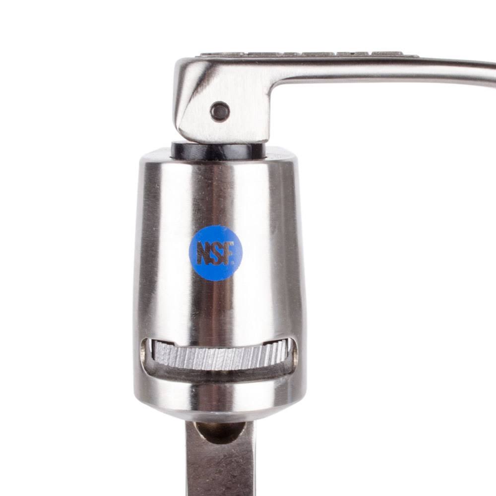 Manual S/S Can Opener with Long Bar and Cast Base T5203