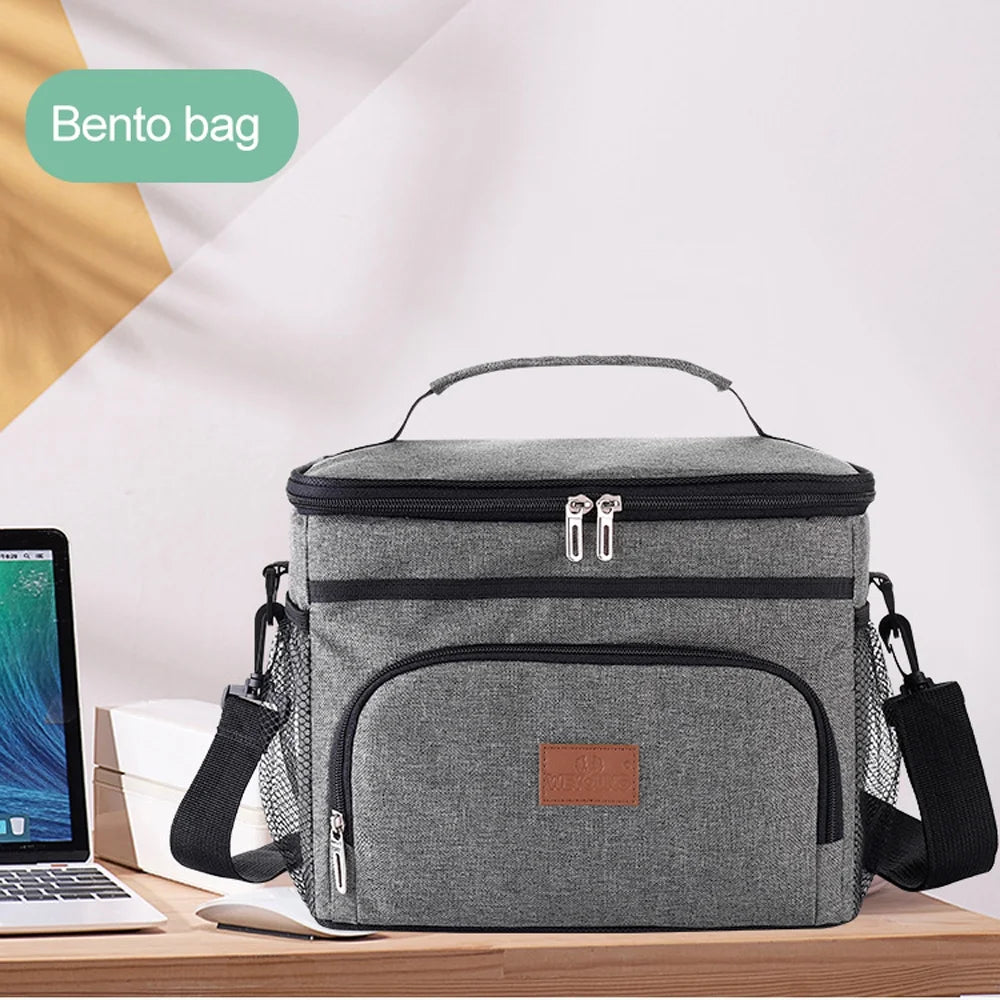16L Insulated Lunch Bag with Shoulder Bag S346