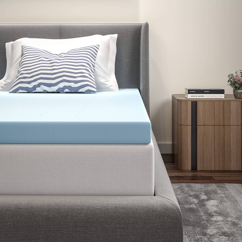 3 inch Cool Gel Memory Foam Mattress Topper Twin P694396