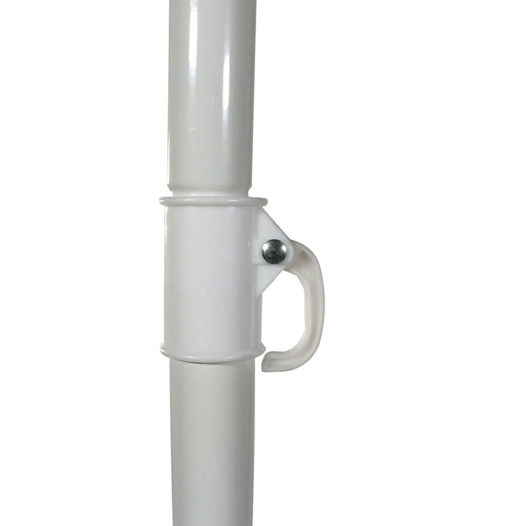 Sage Green Steel Beach Umbrella with Tilt Function C1932