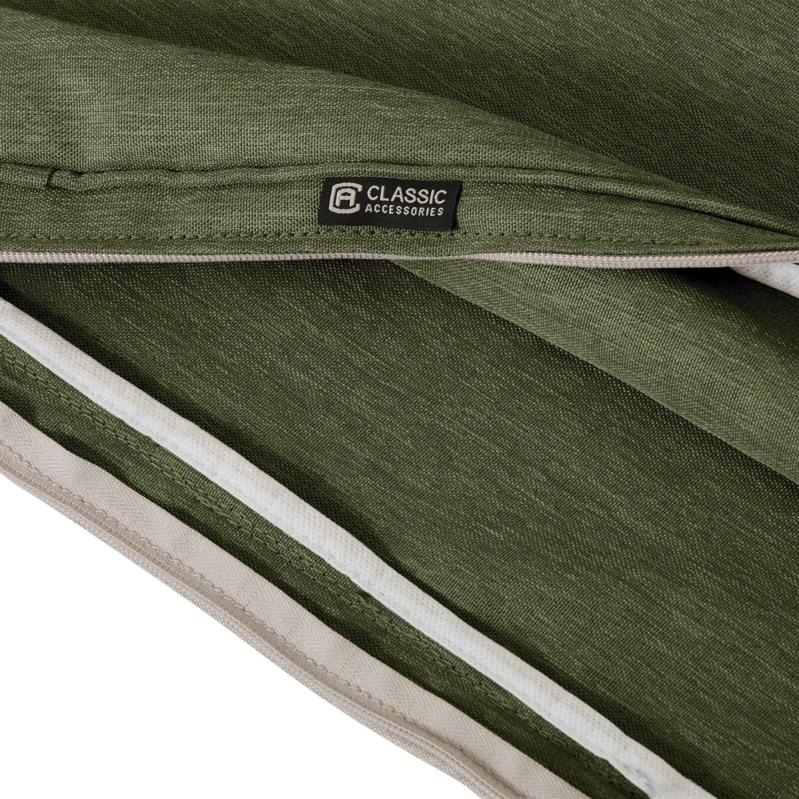 Heather Indigo Rectangle Bench Outdoor Seating Cushion O64307