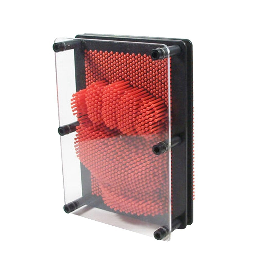Red Large 3-Dimensional Pin Art Board J386