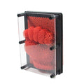 Red Large 3-Dimensional Pin Art Board J386
