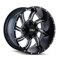 Satin Black 20x14 8-165.1/8-170 Wheel S959