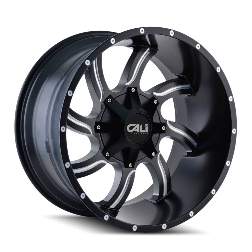 Satin Black 20x14 8-165.1/8-170 Wheel S959