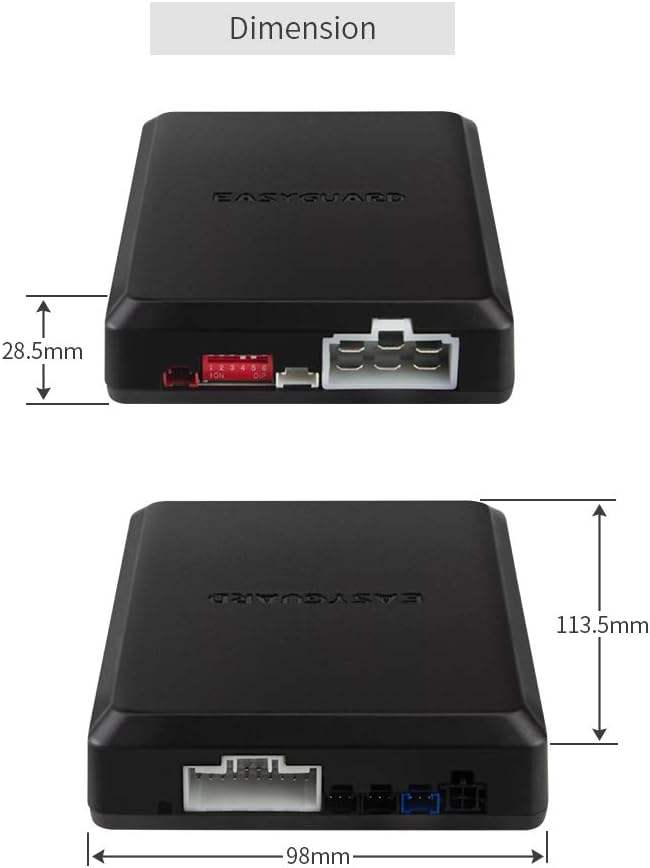 Smart Key PKE Car Alarm System Passive Keyless Entry Auto Start Engine Start Stop Button Touch Password Keypad M611965