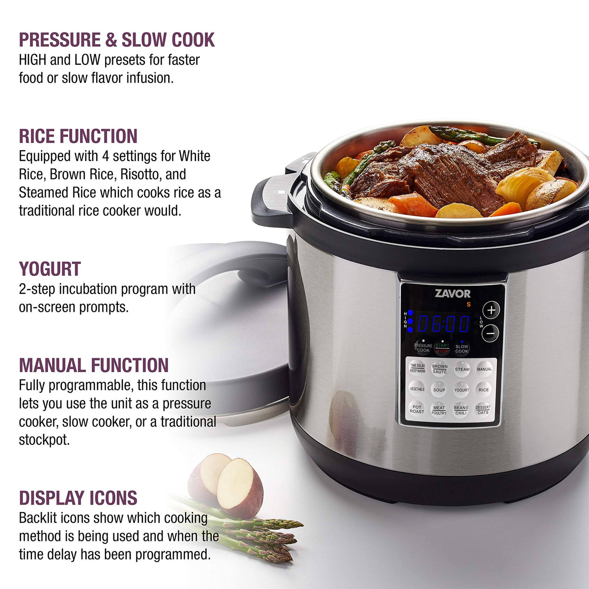 8-Qt. Silver Cooker R732289