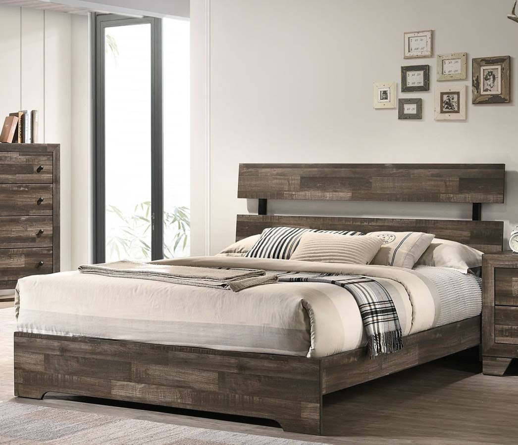 Cal King Platform Bed G684