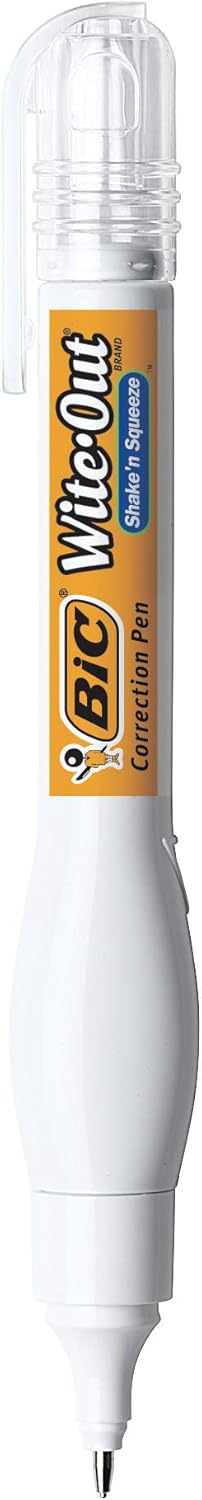 White Correction Pen, 8 ml, 4 Count, 5 Pack Pack of 2 S3040