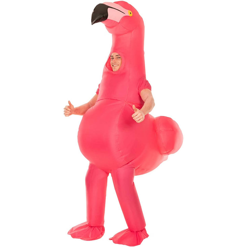Pink Inflatable Flamingo Costume F952867