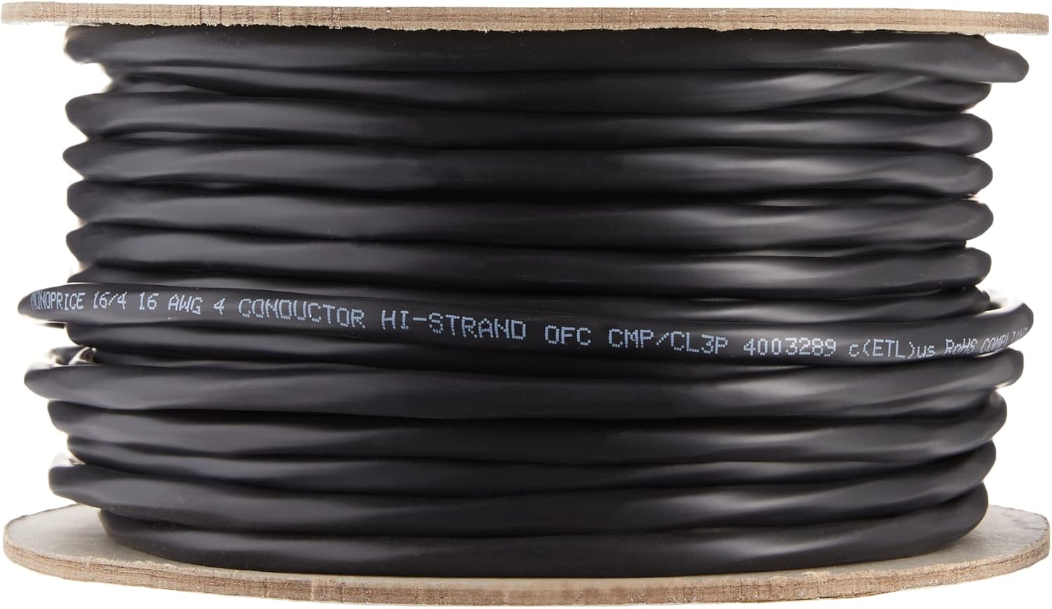 16 Gauge 4 Conductor 100ft CMP-Rated Speaker Wire O183179