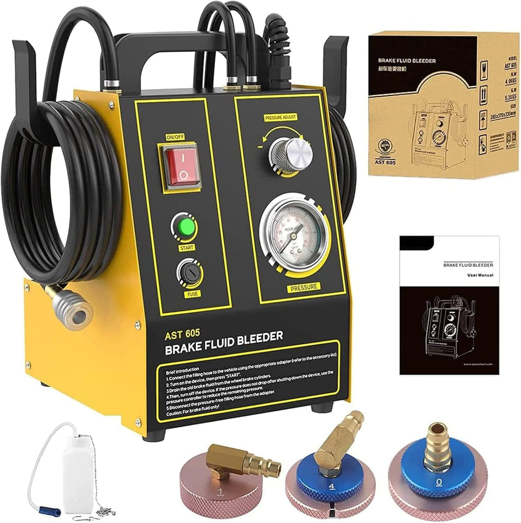 Electric Brake Bleeder Kit with Fluid Transfer Pump S30037