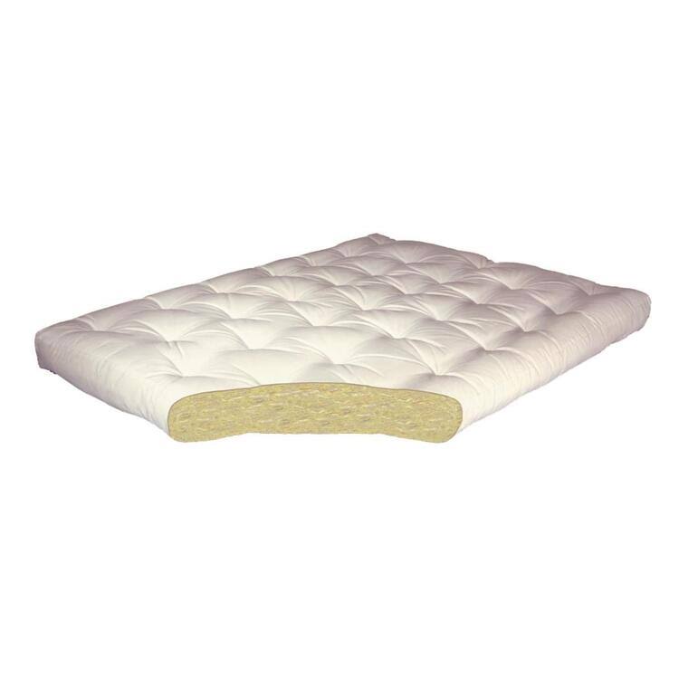 King Futon Mattress Black Microfiber J853