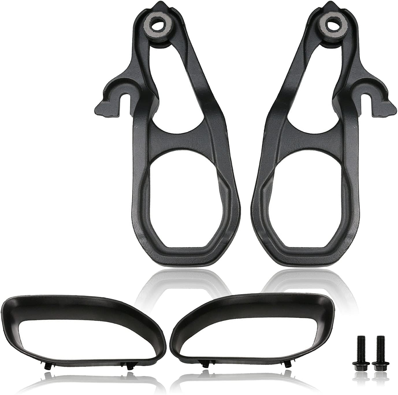 Pair of Front Tow Hooks (Black) J62158