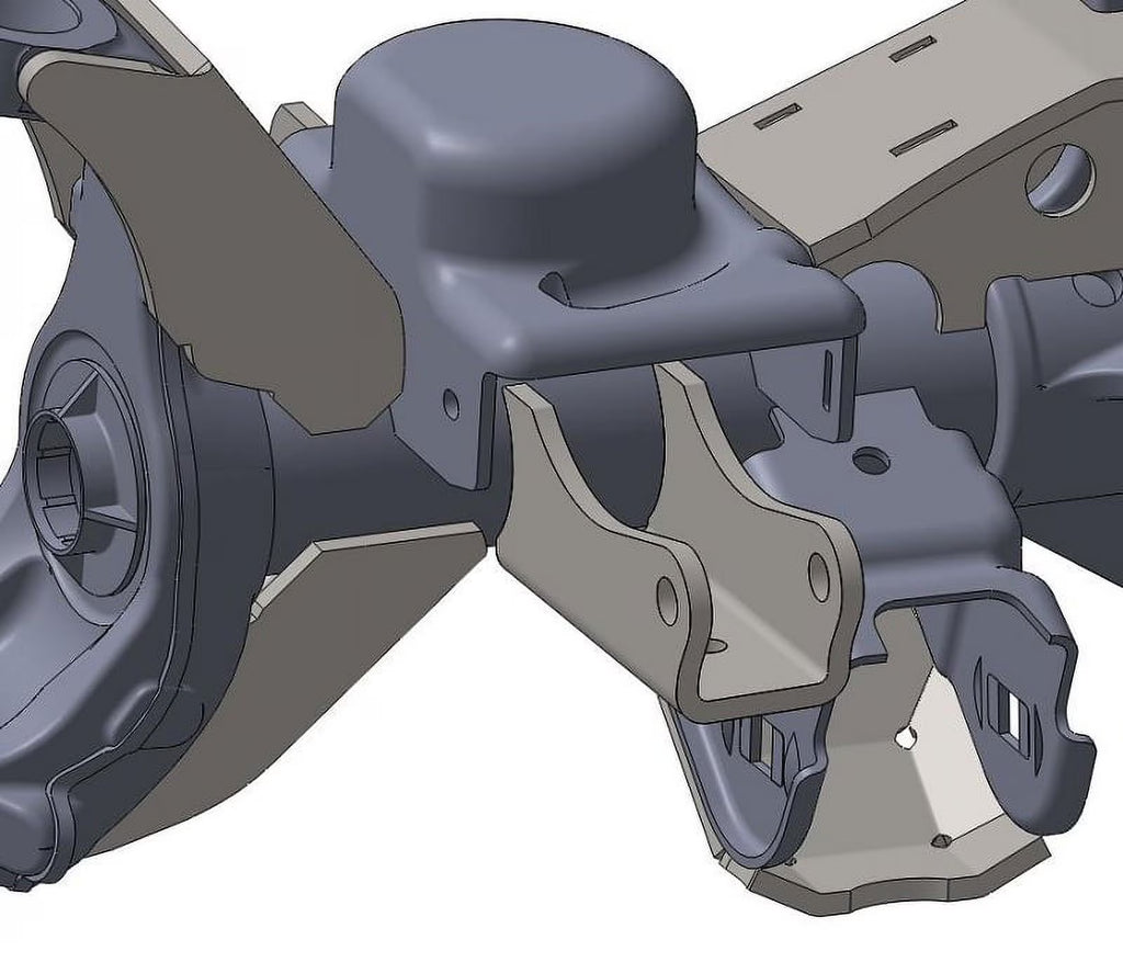 JK Front Axle Shock Mounts W5706