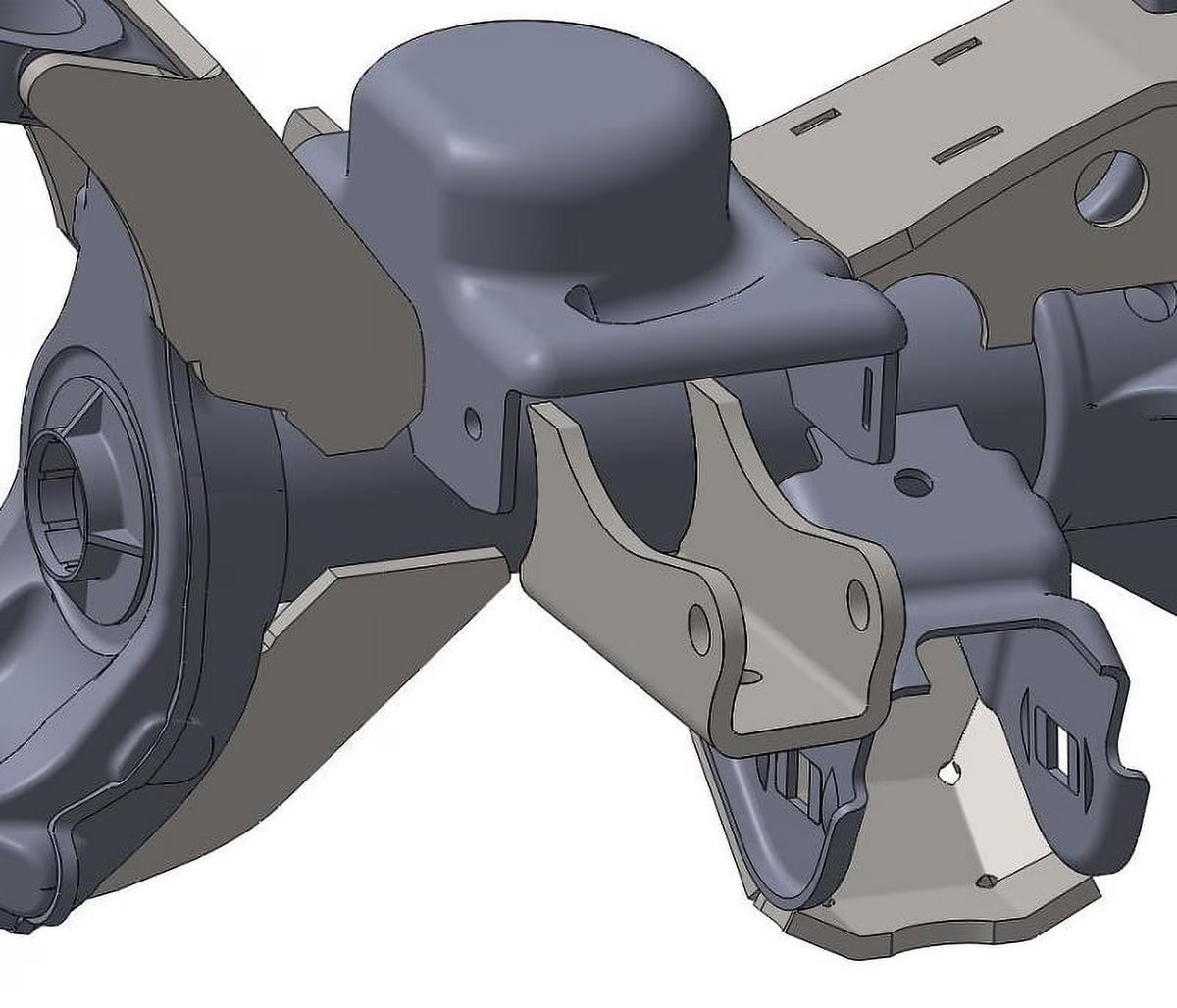 JK Front Axle Shock Mounts W5706