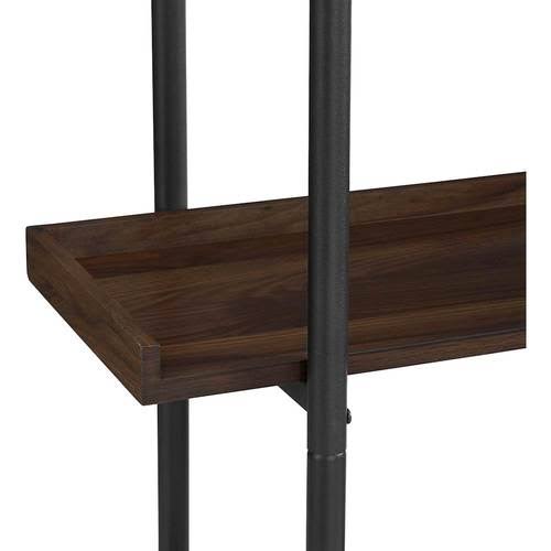 5-Shelf Bookcase Dark Walnut C642846
