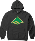 Black Pullover Hoodie S453461
