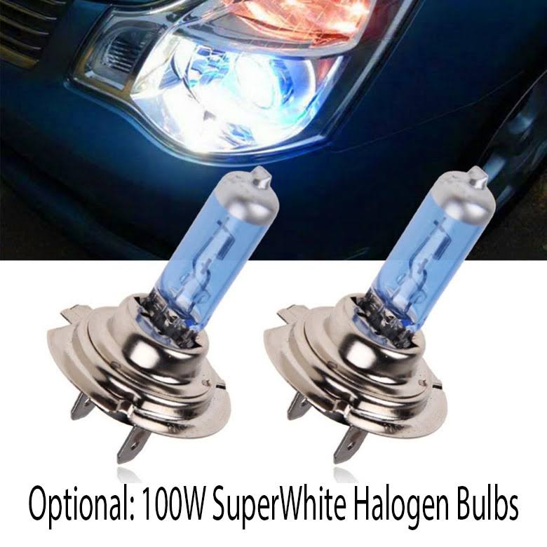 Black Halo Projector Headlights O7295