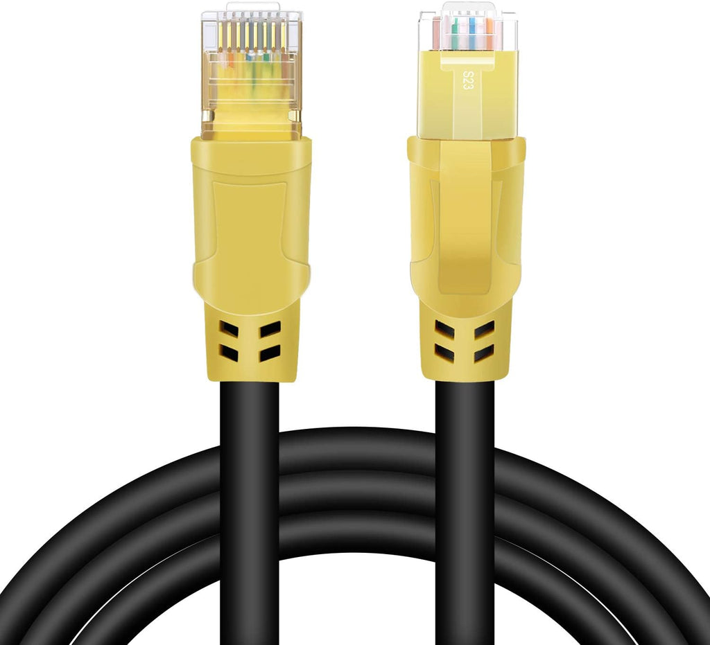 Cat7 Ethernet Cable 400ft 26AWG Heavy-Duty RJ45 10Gbps 600MHz Waterproof Direct Burial X576