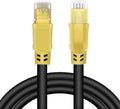 Cat7 Ethernet Cable 400ft 26AWG Heavy-Duty RJ45 10Gbps 600MHz Waterproof Direct Burial X576