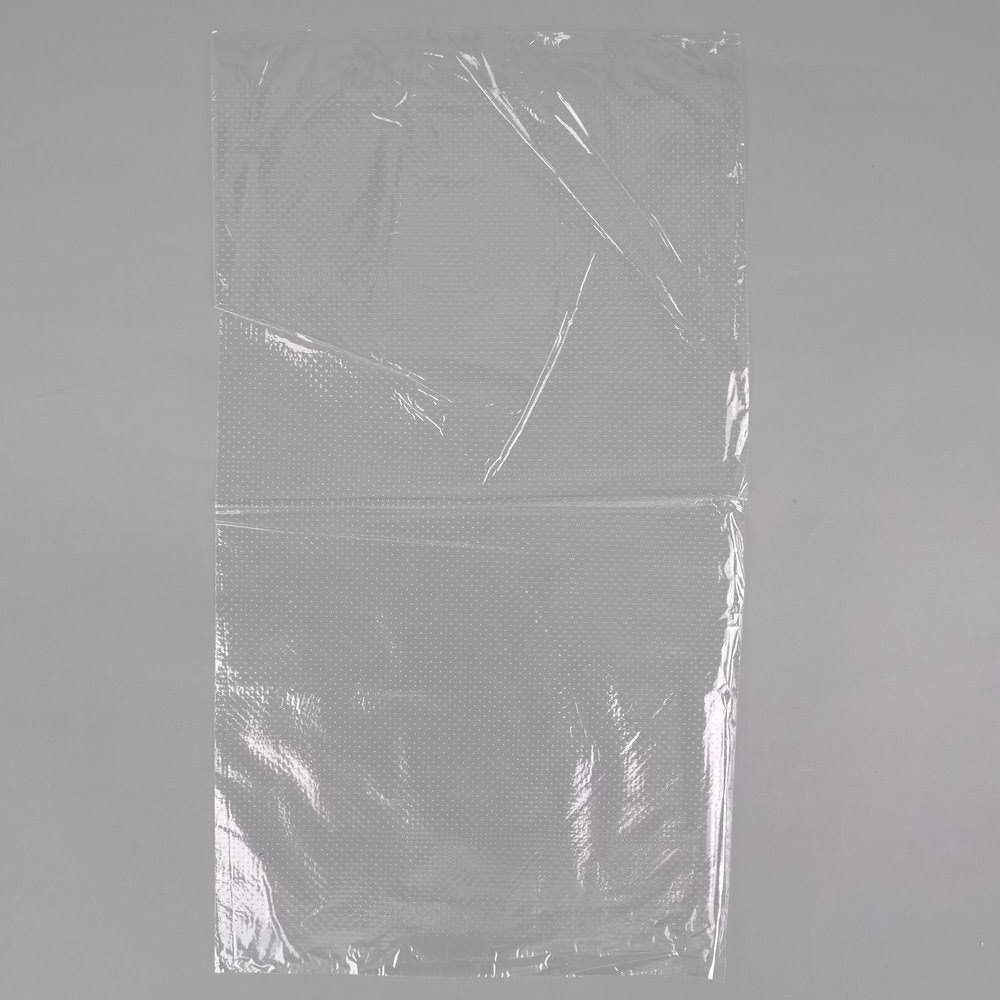 Clear 1mil Polypropylene Bread Bag - 11 x 20 + 1 1/2 LP - case/1000 P887
