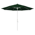 11 ft Aluminum Patio Umbrella Hunter Green J686