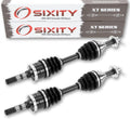 Front Left Right Axles Pair for Kawasaki 300 Bayou 4X4 KLF300 R212887
