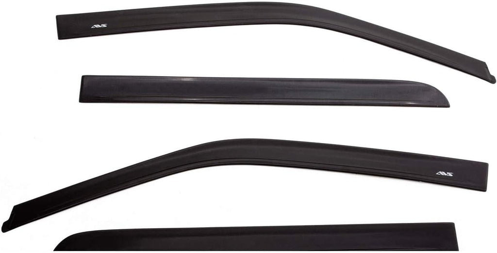 4-Piece In-Channel Side Window Deflector for Dodge 1500 Crew Cab J1649