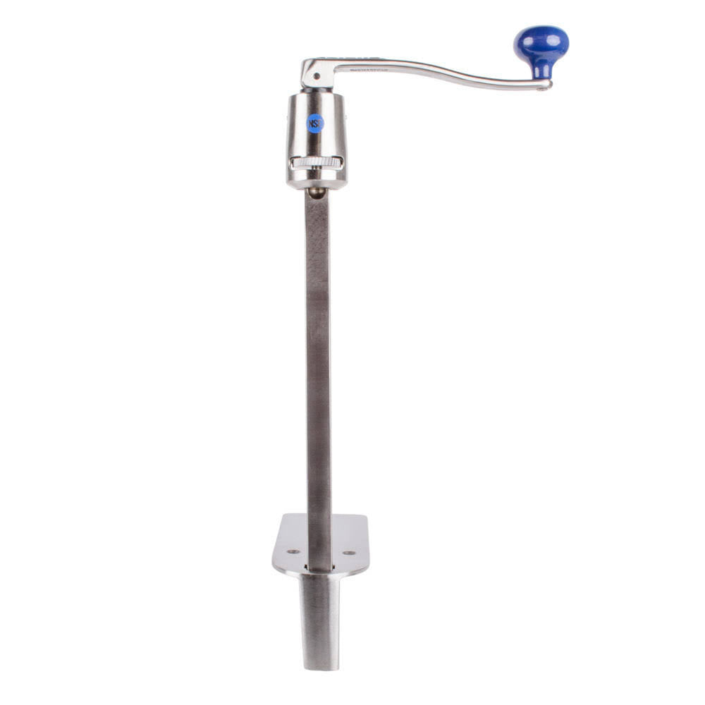 Manual S/S Can Opener with Long Bar and Cast Base T5203