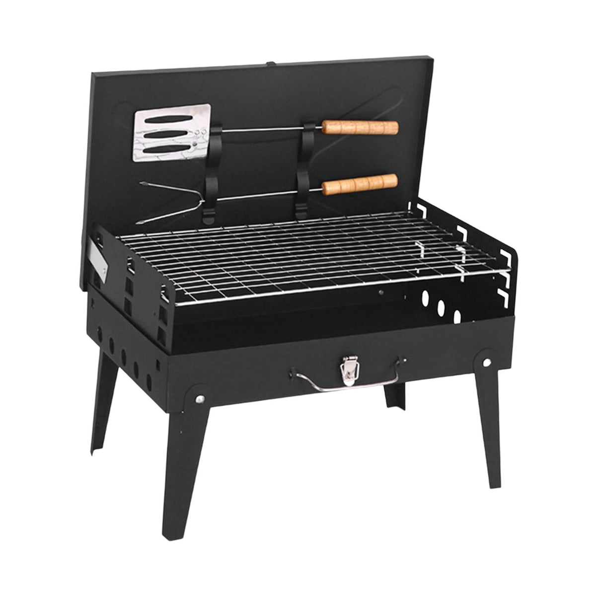 Folding Barbecue Grill Stove J89701