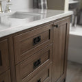 Matte Black 3 in. Cabinet Pulls W8089
