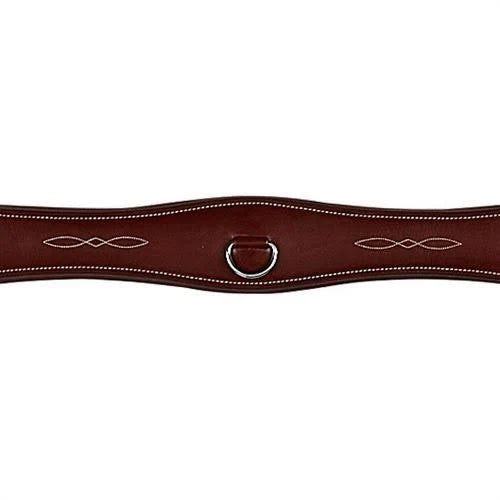 Oakbark Fancy-Stitched Girth E78967